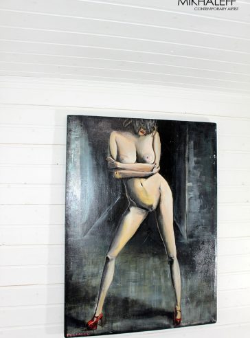 "Fallen woman" картина для интерьера 100х70 см