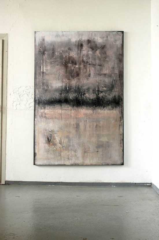 Абстрактная картина - 1 mikhaleff art abstract painting hetzel room
