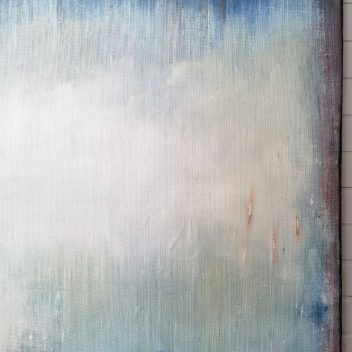 Абстрактная картина "Северный поток 4" 170х100 см